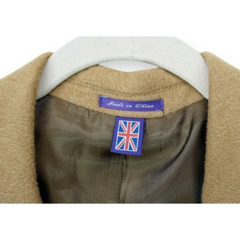 NWT The Savile Row Co London Cromwell‎ 100% Camel Hair Blazer Jacket Men's 44L